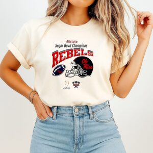 Ole Miss Beats Uga 2026 Sugar Bowl Champions T-Shirt