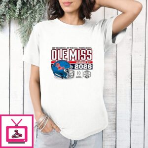 Ole Miss Rebels Cfp Semifinal 2026 Vrbo Fiesta Bowl Double Take T-Shirt