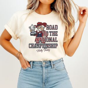 Ole Miss Rebels Hotty Toddy Road To The National Sugar Bowl Champions College Football T-Shirt