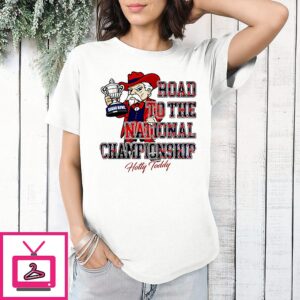 Ole Miss Rebels NCAA Sugar Bowl Game Champions 2026 Mascot T-Shirt