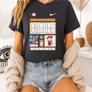 Ole Miss Vrbo Fiesta Bowl Champion 2026 T-Shirt
