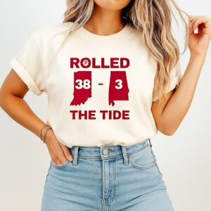 Olled The Tide 38-3 Alabama Football Victory T-Shirt