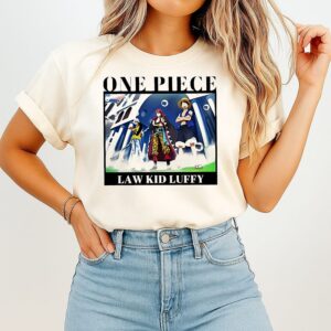 One Piece Law Kid Luffy T-Shirt