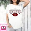 Peach Bowl Champions Indiana Hoosiers 2025-26 Football Classic T-Shirt