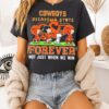 Peanuts X Oklahoma State Cowboys NCAA Forever Not Just When We Win Football Lover T-Shirt