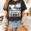 Penn State Nittany Lions Football 2025 Pinstripe Bowl Champions 22-10 Score T-Shirt
