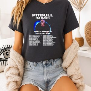 Pitbull I’m Back North America Tour 2026 T-Shirt