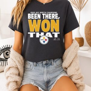 Pittsburgh Steelers 2025 Afc North Champions Been There Won That T-Shirt