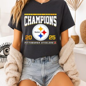 Pittsburgh Steelers Afc North Champions 2025 Classic T-Shirt