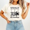 Please Don’t Tap On The Glass At The Boy Aquarium Hockey T-Shirt