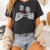 Post Malone And Morgan Skeleton Heart Hand T-Shirt