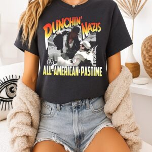 Punchin’ Nazis The All-American Pastime T-Shirt
