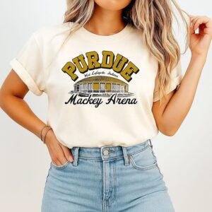Purdue’s Mackey Arena West Lafayette Indiana Retro T-Shirt