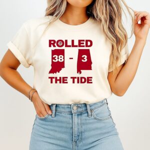 Rolled The Tide 38-3 Alabama Football Victory T-Shirt