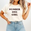 Rose Wearing Number One Girl T-Shirt