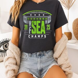 Seattle Seahawks 2025 Nf-Sea Champs T-Shirt