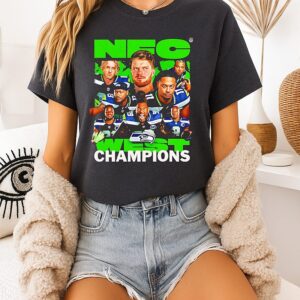 Seattle Seahawks 2025 Nfc West Champions NFL Playoffs T-Shirt
