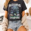 Seattle Seahawks 2025 Nfc West Champions We Are 12 Mascot T-Shirt