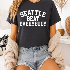 Seattle Seahawks Beat Everybody Letter T-Shirt