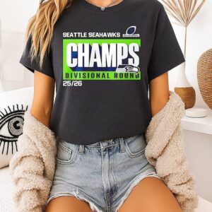 Seattle Seahawks Divisional Round 2025-26 Champs T-Shirt