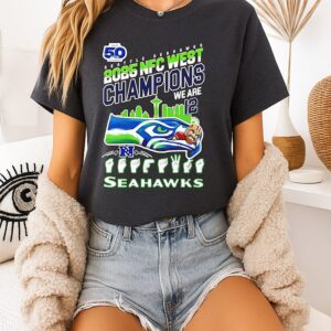 Seattle Seahawks Football Nfc West Division Champions 2025 We Are 12 T-Shirt