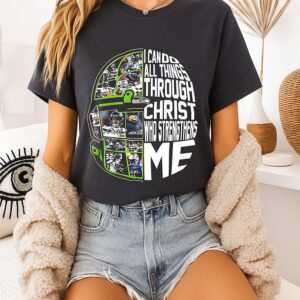 Seattle Seahawks I Can Do All Things Through Christ Who Strengthens Me T-Shirt