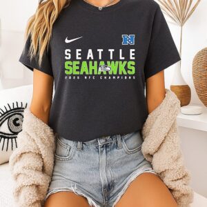 Seattle Seahawks Nfc Champions 2026 Super Bowl Logo T-Shirt