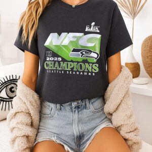 Seattle Seahawks Nfc Champions Super Bowl 2025 T-Shirt