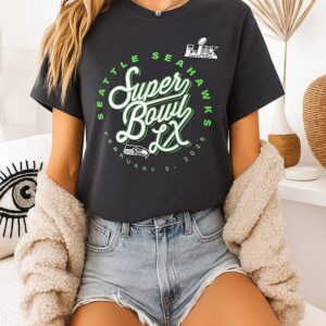 Seattle Seahawks Super Bowl Lx Cheer Section T-Shirt