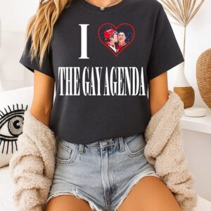 Shane And Ilya I Love The Gay Agenda Hockey T-Shirt