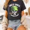 Skull Uncle Sams Holding Knife Misguided Children T-Shirt