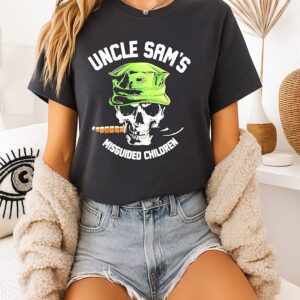 Skull Uncle Sams Misguided Children T-Shirt