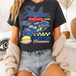 Skyline Chili Racing Est 1949 Coney Cup Champion 1992 Vintage T-Shirt