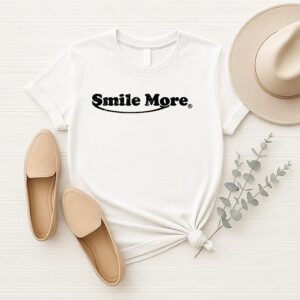Smile More Logo T-Shirt