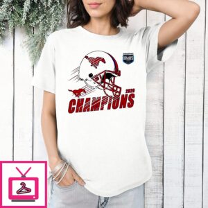 Smu Mustangs Football 2026 Trust And Will Holiday Bowl Champions T-Shirt