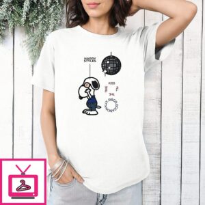 Snoopy Kiss All The Time Disco Occasionally T-Shirt
