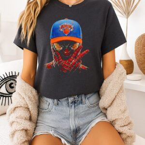 Spidey Celly New York Knicks T-Shirt
