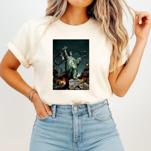 Statue Of Liberty Imperialism International Law National Sovereignty T-Shirt