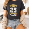 Steelers Afc North Champs 2025 Signatures T-Shirt