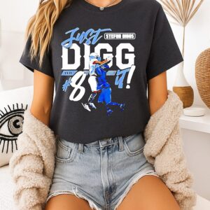 Stefon Diggs Just Digg It Patriots T-Shirt