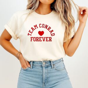 Team Conrad Forever Curved Heart Logo T-Shirt
