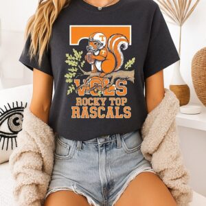 Tennessee Volunteers Squirrel Rocky Top Rascals T-Shirt