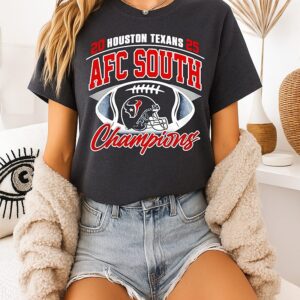 Texans 2025 Afc South Champions T-Shirt