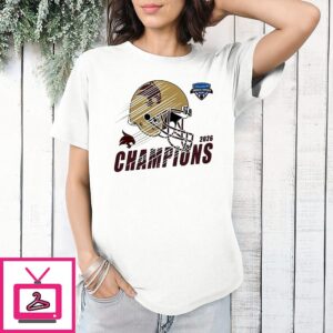 Texas State Bobcats Football Named To Champions 2026 Lockheed Martin Armed Forces Bowl T-Shirt