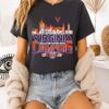 Texaslayer Gator Bowl Champions 2025 Virginia Cavaliers Player Names City Skyline T-Shirt