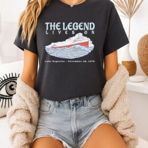 The Legend Lives On Edmund Fitzgerald T-Shirt