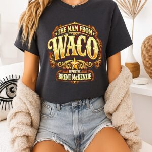 The Man From Waco Supertex Brent Mckenzie T-Shirt