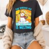 The Wrong Ice Is Melting Polar Bear Abolish Ice T-Shirt