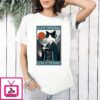 The Zen Barista Cat More Espresso Less Depresso Ukiyo-E T-Shirt
