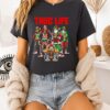 Thug Life Christmas Movie Santa Claus Friends T-Shirt